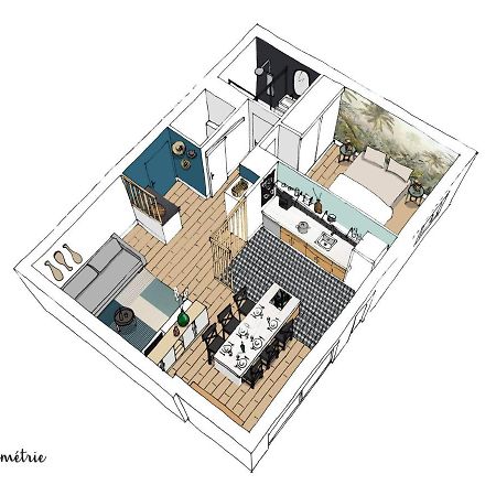 Ilunabarra - Appartement Calme, Vue Mer, Parking - Wifi Ciboure Exterior foto
