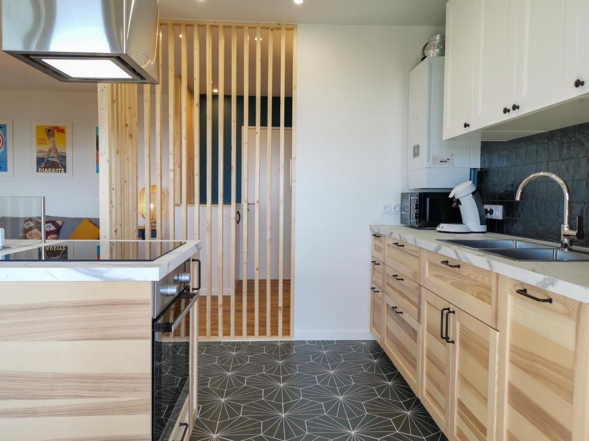 Ilunabarra - Appartement Calme, Vue Mer, Parking - Wifi Ciboure Exterior foto